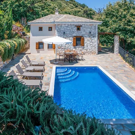 别墅 Pelion Serenity View Pouríon